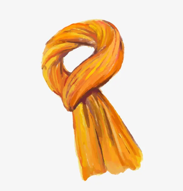 围巾素材免抠
