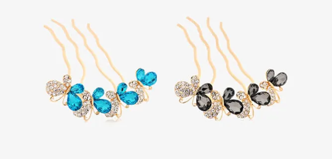 张太太发饰发卡免抠