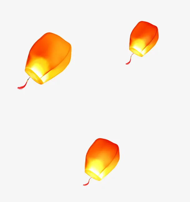 灯笼元旦春节免抠