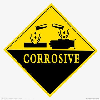 正方形防腐蚀标志免抠