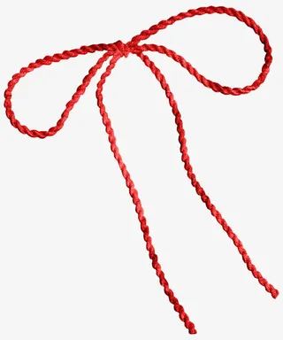 中国红绳素材免抠