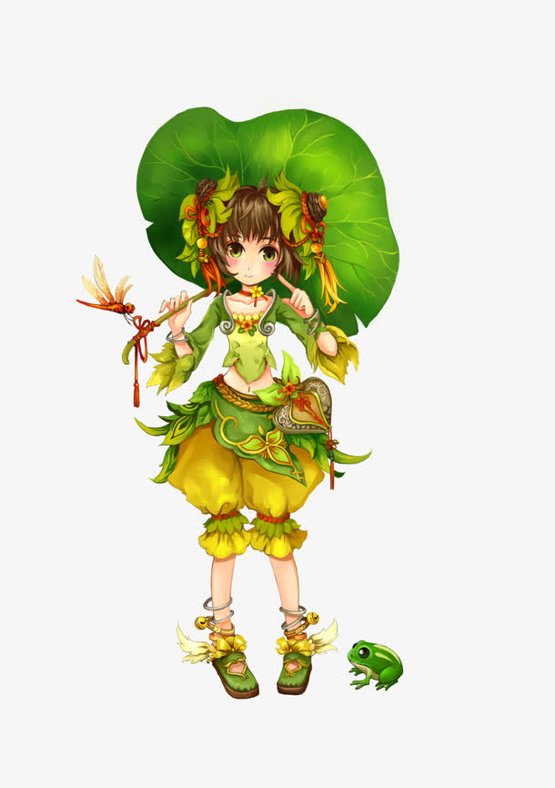 卡通女孩子免抠