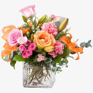 玫瑰花插花 鲜花免抠