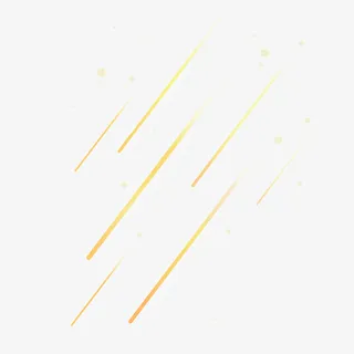 金色渐变色华丽光束免抠