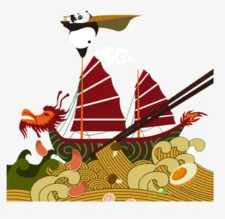 功夫熊猫海报素材图片免抠