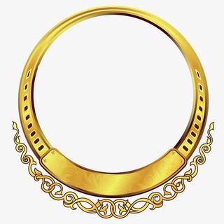 金属圆环背景装饰