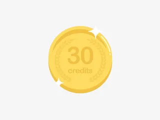 扁平化金币免抠