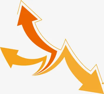 抽象几何线条箭头免抠