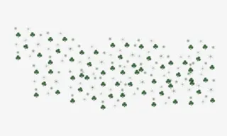 圣诞星光装饰免抠