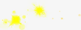 黄色炫光免抠