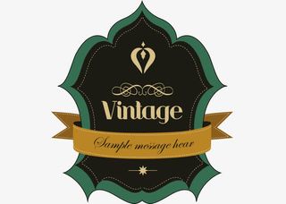 矢量扁平标签贴纸免抠