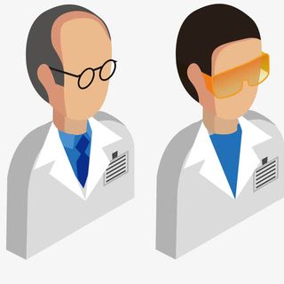 矢量医生人物免抠