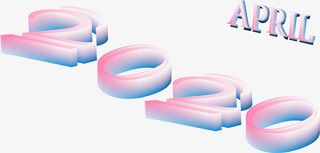    立体字 渐变色彩色 数字免抠