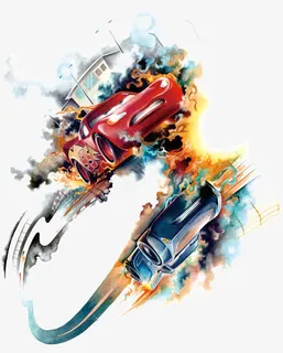 赛车总动员-急速免抠