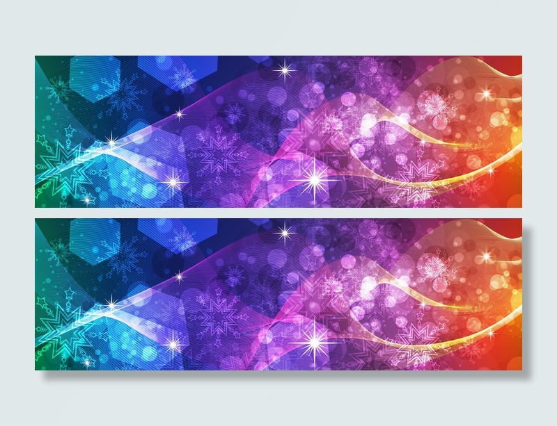 渐变炫光几何背景高清