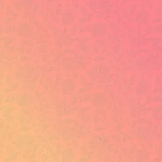 粉黄色渐变花纹壁纸免抠