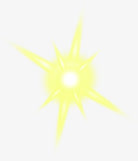 阳光明媚黄色七夕免抠