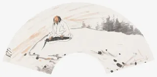 淡色古代画免抠