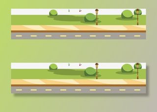 公路免抠手绘/卡通卡通元素