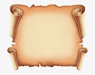 古老牛皮卷免抠