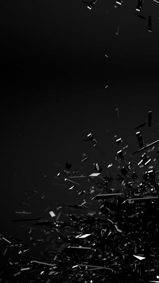 黑色喷射晶莹碎片背景高清