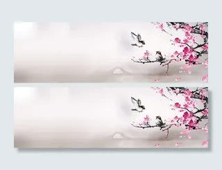 中国风背景banner高清