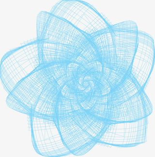 矢量动感线稿纹免抠