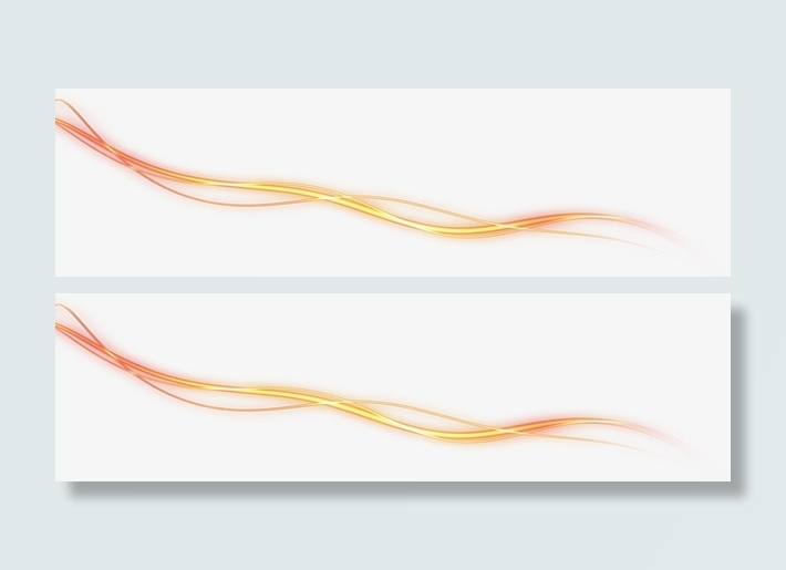 中国风中秋金色光线矢量免抠