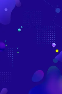 蓝色渐变流电商背景图高清