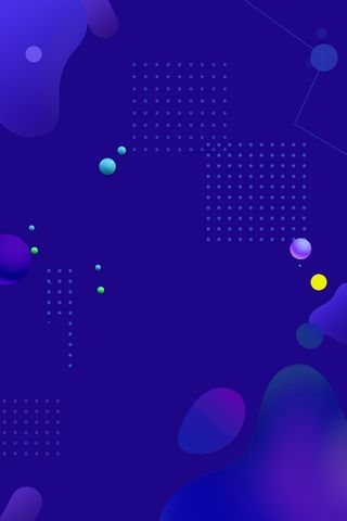 蓝色渐变流电商背景图高清