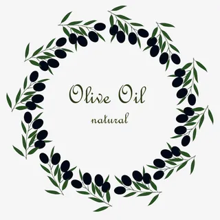 卡通圆形橄榄枝花环图标设计免抠免抠