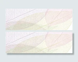 唯美树叶纹理之感海报背景