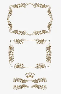 纹理文字框png图片素材免抠