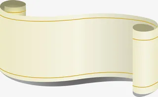 矢量旗帜丝带标签免抠