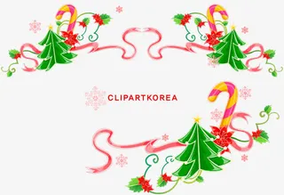 圣诞花边免抠