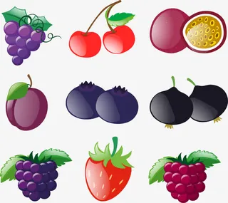 补充维生素的水果免抠