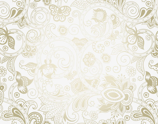 浅色花纹背景