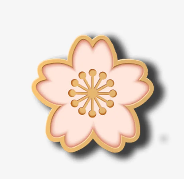 3D微立体花朵设计免抠