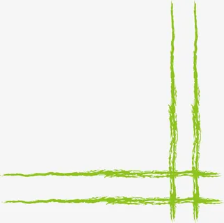 绿色线条框架免抠