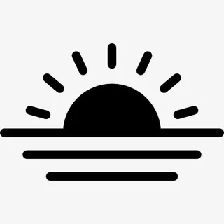 日出图标免抠 日出图标免抠