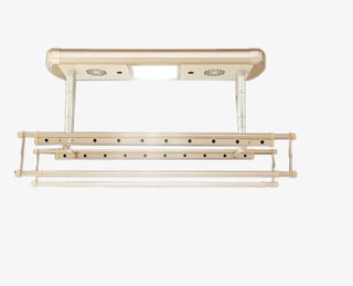 自动遥控升降阳台晾衣机免抠