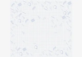 简笔格子底纹免抠手绘/卡通卡通元素