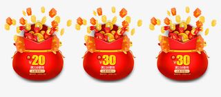 春节创意价格标签设计免抠