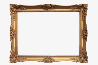 复古木质相框免抠免抠