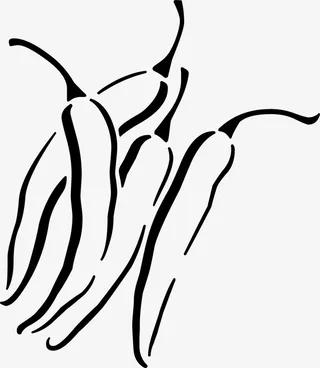 食物线条素材免抠