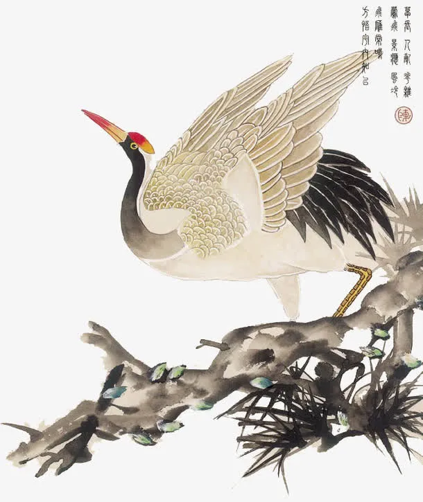 仙鹤免抠