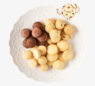 面包新语蔓越莓曲奇饼干免抠