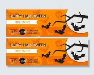 万圣节banner高清
