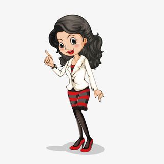 商务办公人士免抠