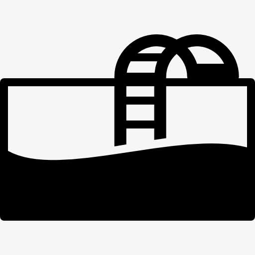游泳池图标免抠
